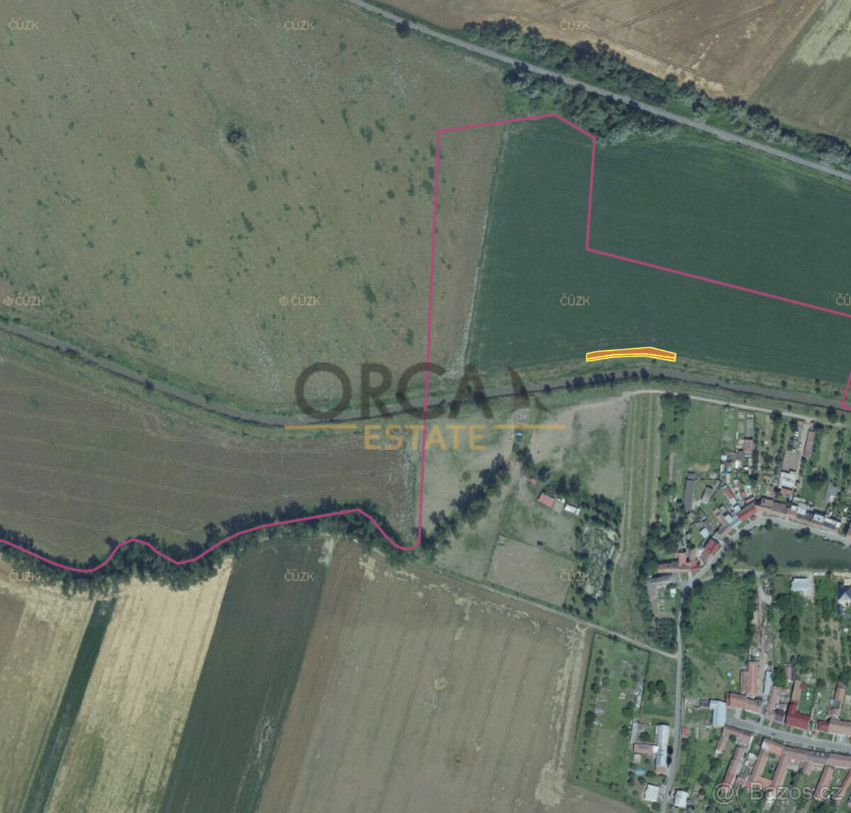 Prodej 5 433m2 v KÚ Bezměrov - 2