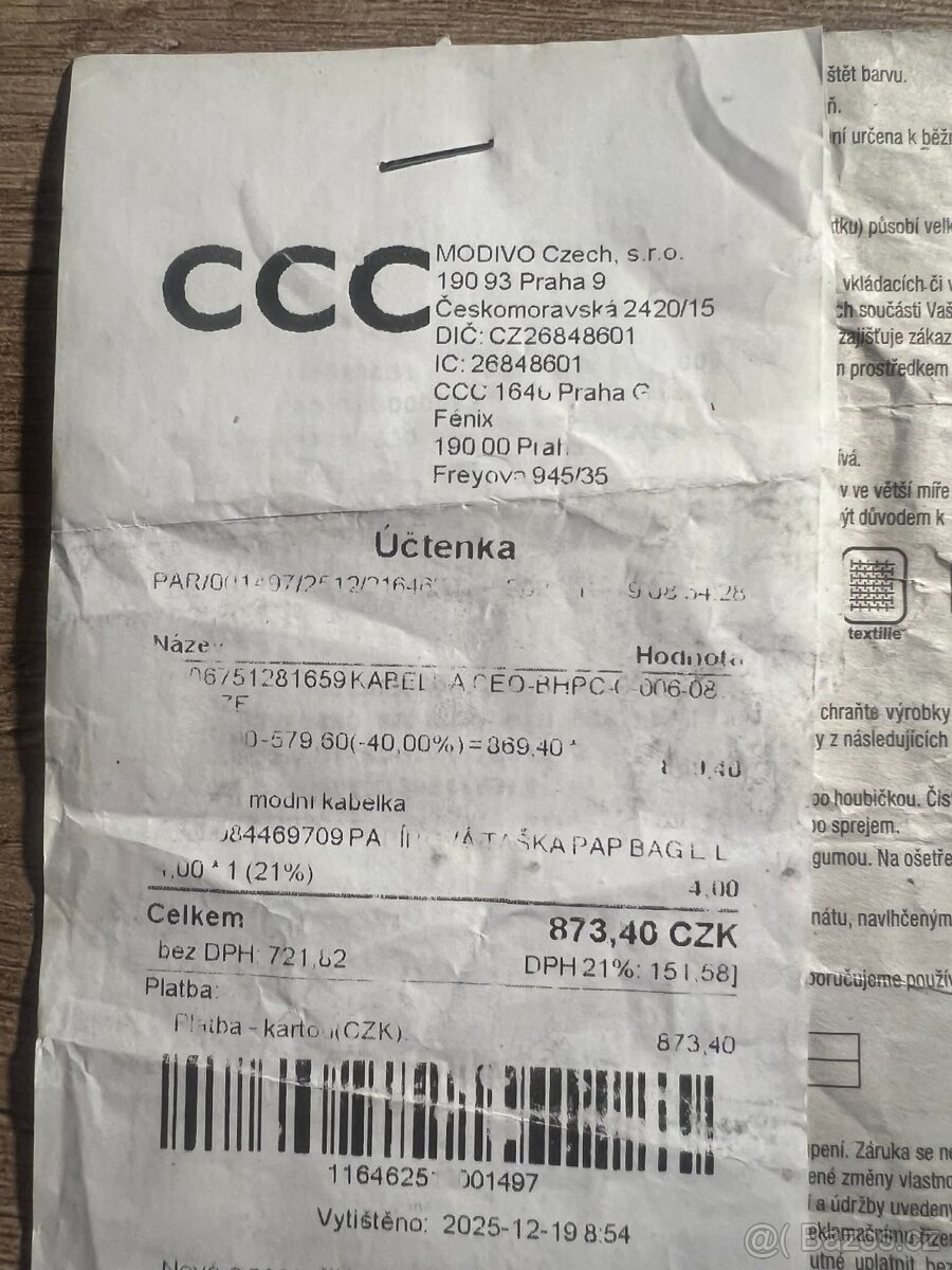 Zcela nová kabelka - kožená - 2