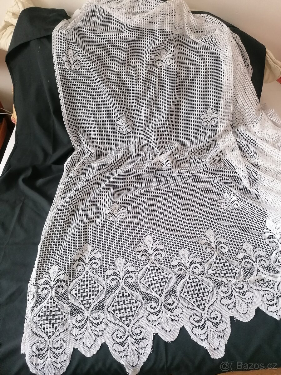 Závěs a záclona s IKEA fixaci - 2