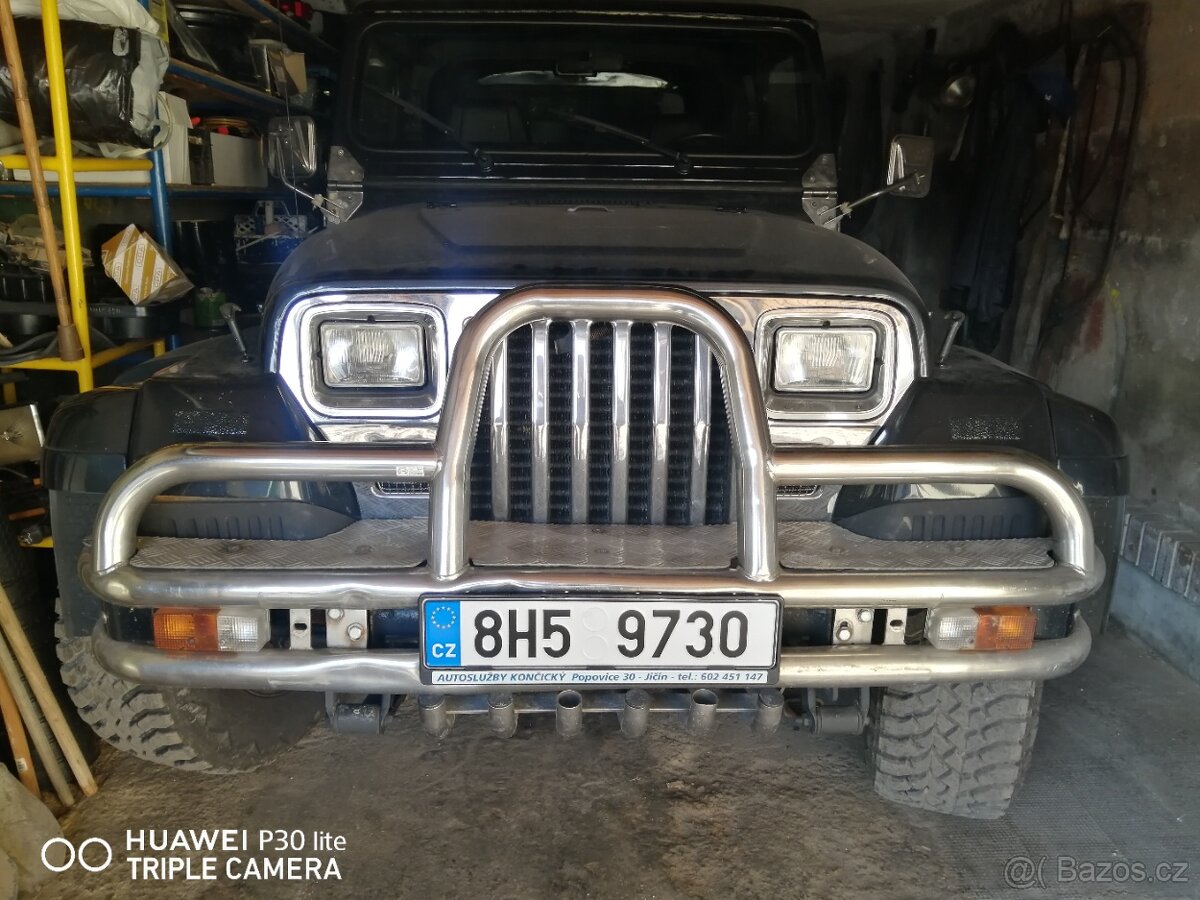 Jeep Wrangler 4.0 benzín, manuál, r.v. 1993
