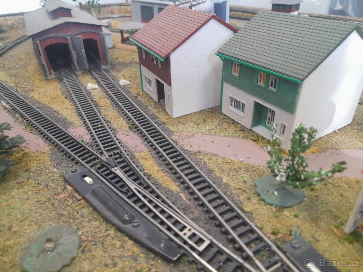 Modelové kolejiště 87 x 170 cm - 2