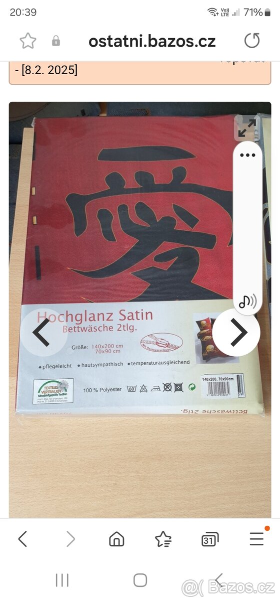 Prodej nového ložního povlečení - 2
