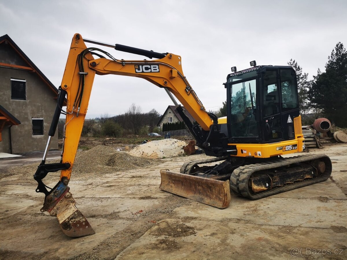 Minibagr bagr Jcb 85-z2 yanmar,kubota - 2
