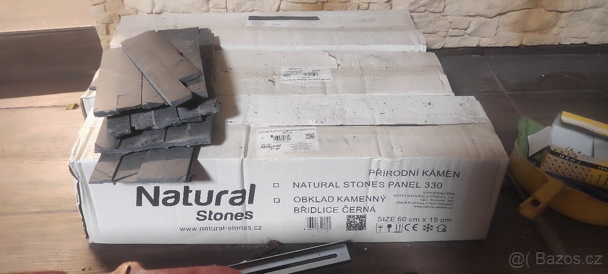 kameny obklad Bridlice cerna - 2