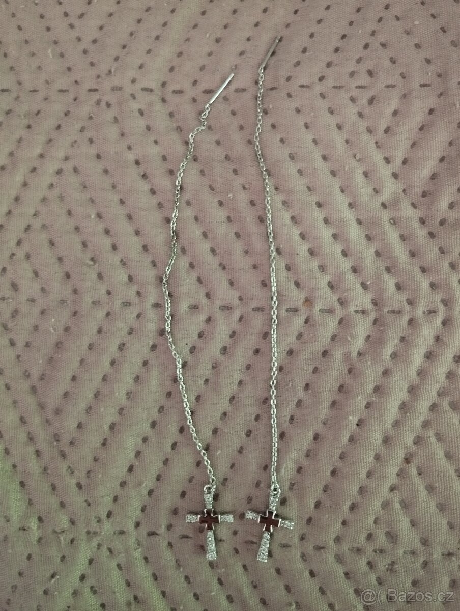 Stříbrné náušnice - 2