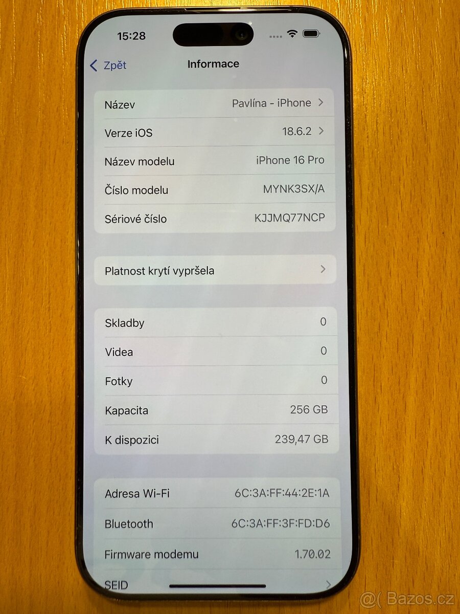 iPhone 16 Pro 256 GB Zlatý – TOP stav - 2