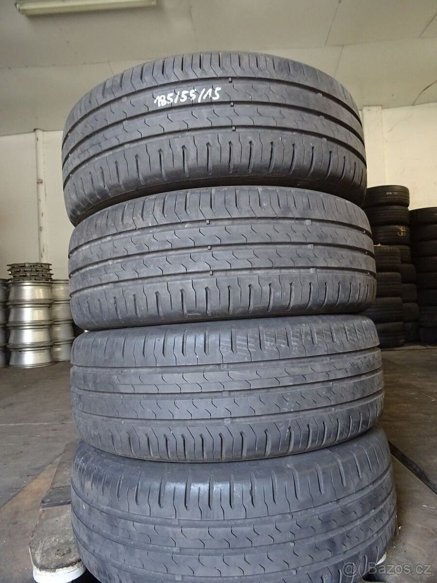 Letní pneu Continental Eco 5, 185/55/15, 4 ks, 5,5 mm - 2