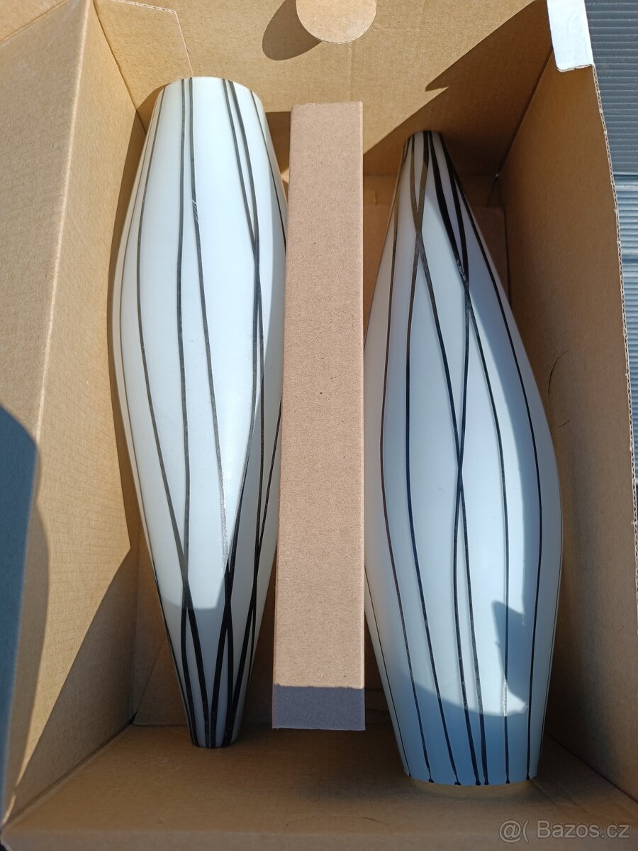 Stará stínítka, širmy ART DECO 2kusy - 2