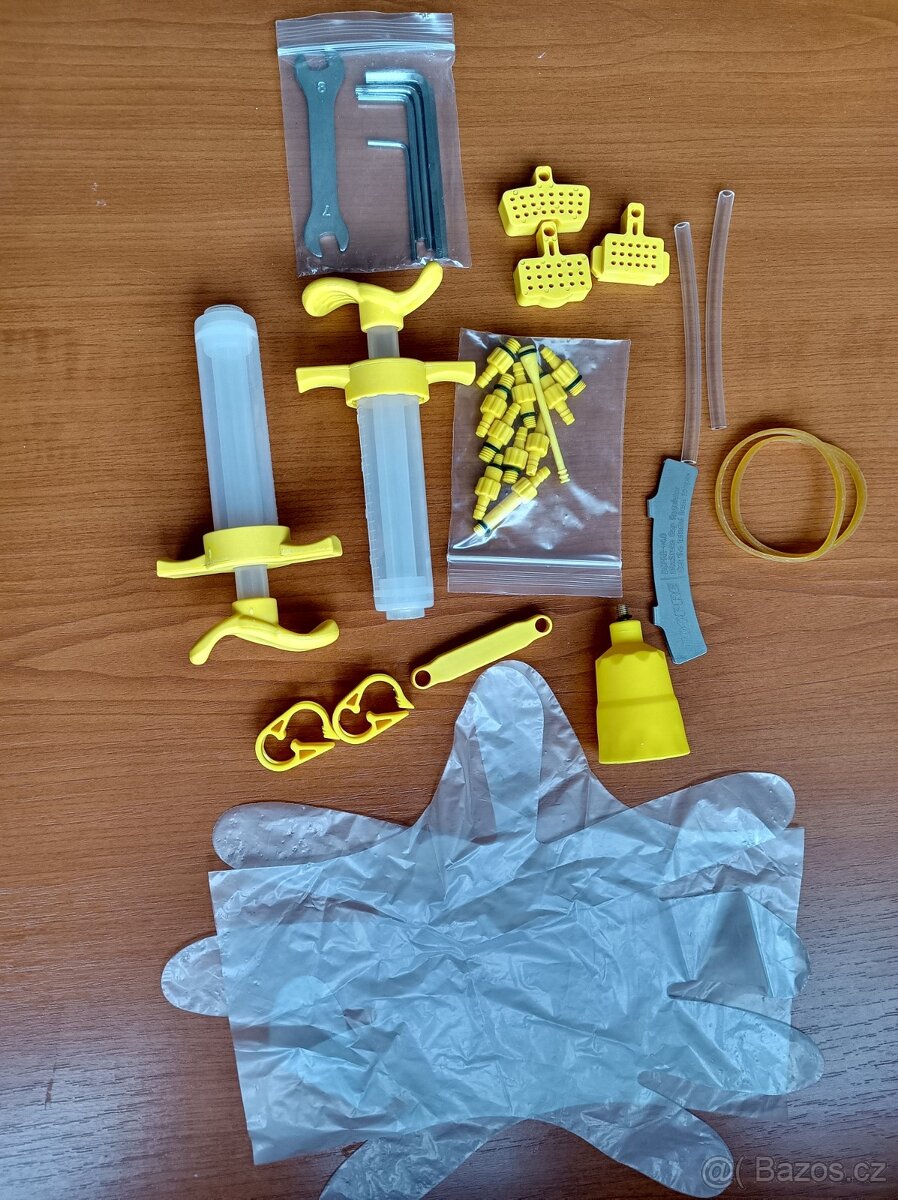 Souprava pro odvzdušňování hydr. brzd kola Shimano / Sram - 2