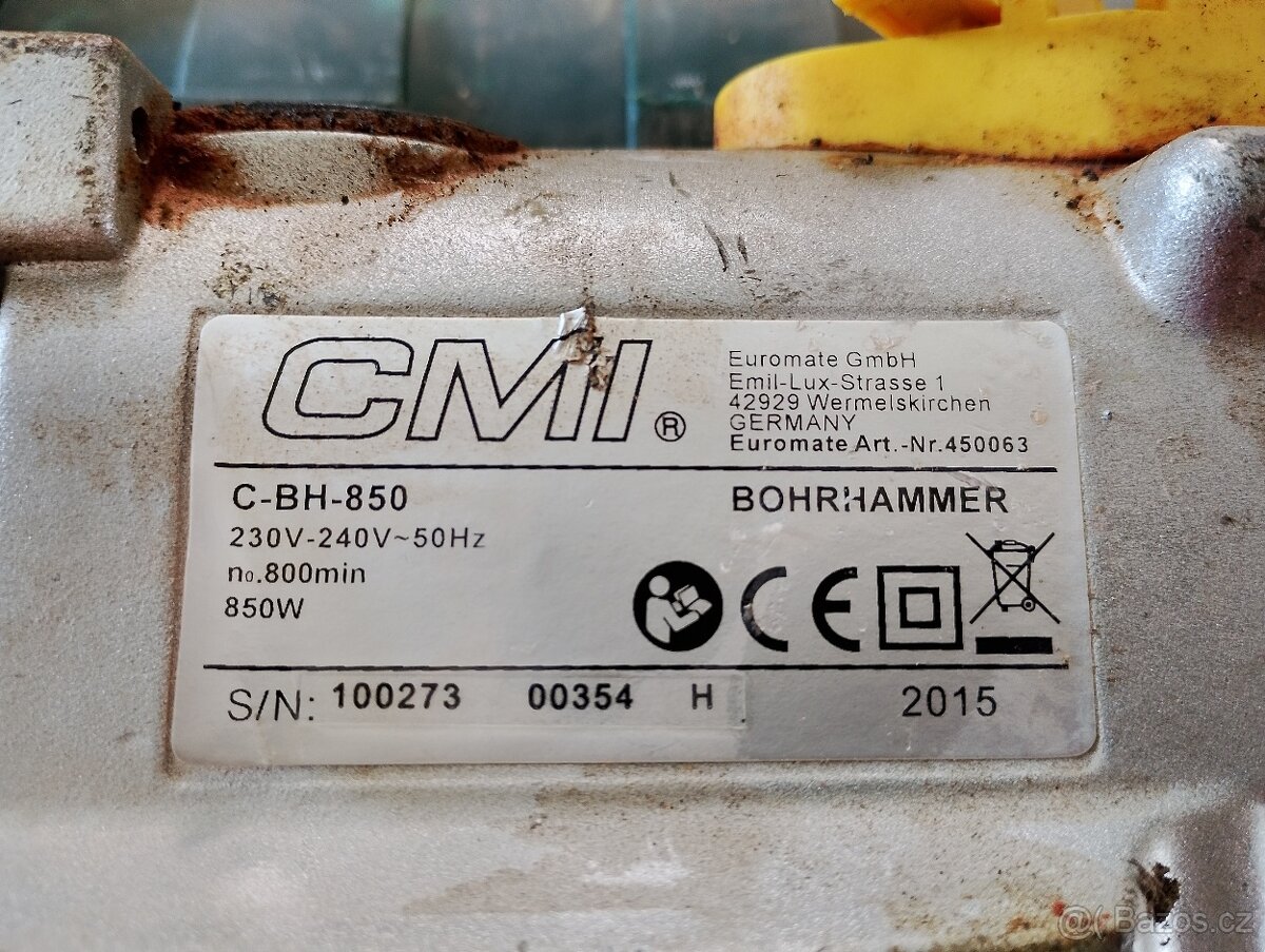 Bourací kladivo CMI - 2