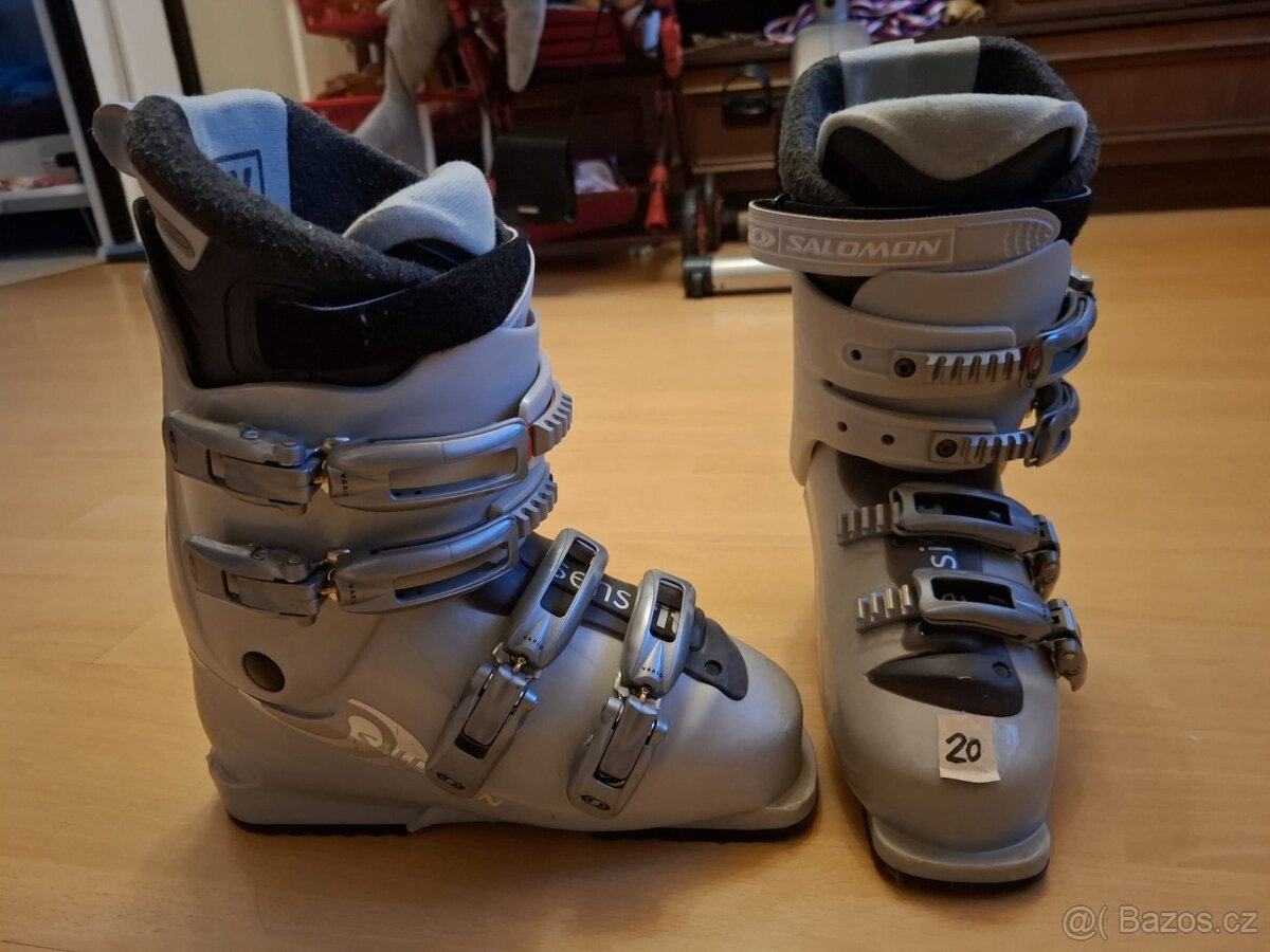 Lyžařské boty Salomon, stélka 25 cm - 2