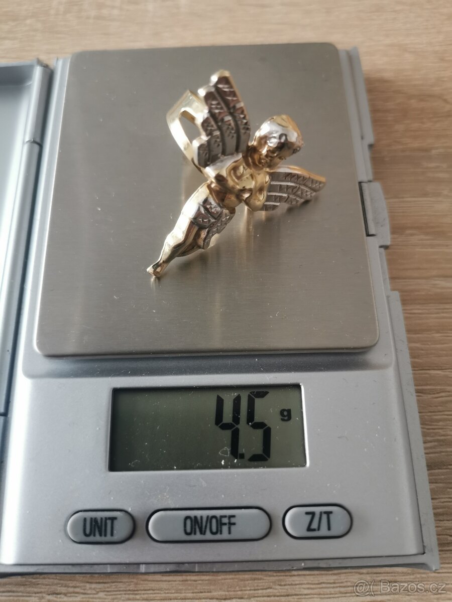 Zlatý prsten - 585-14k - 2