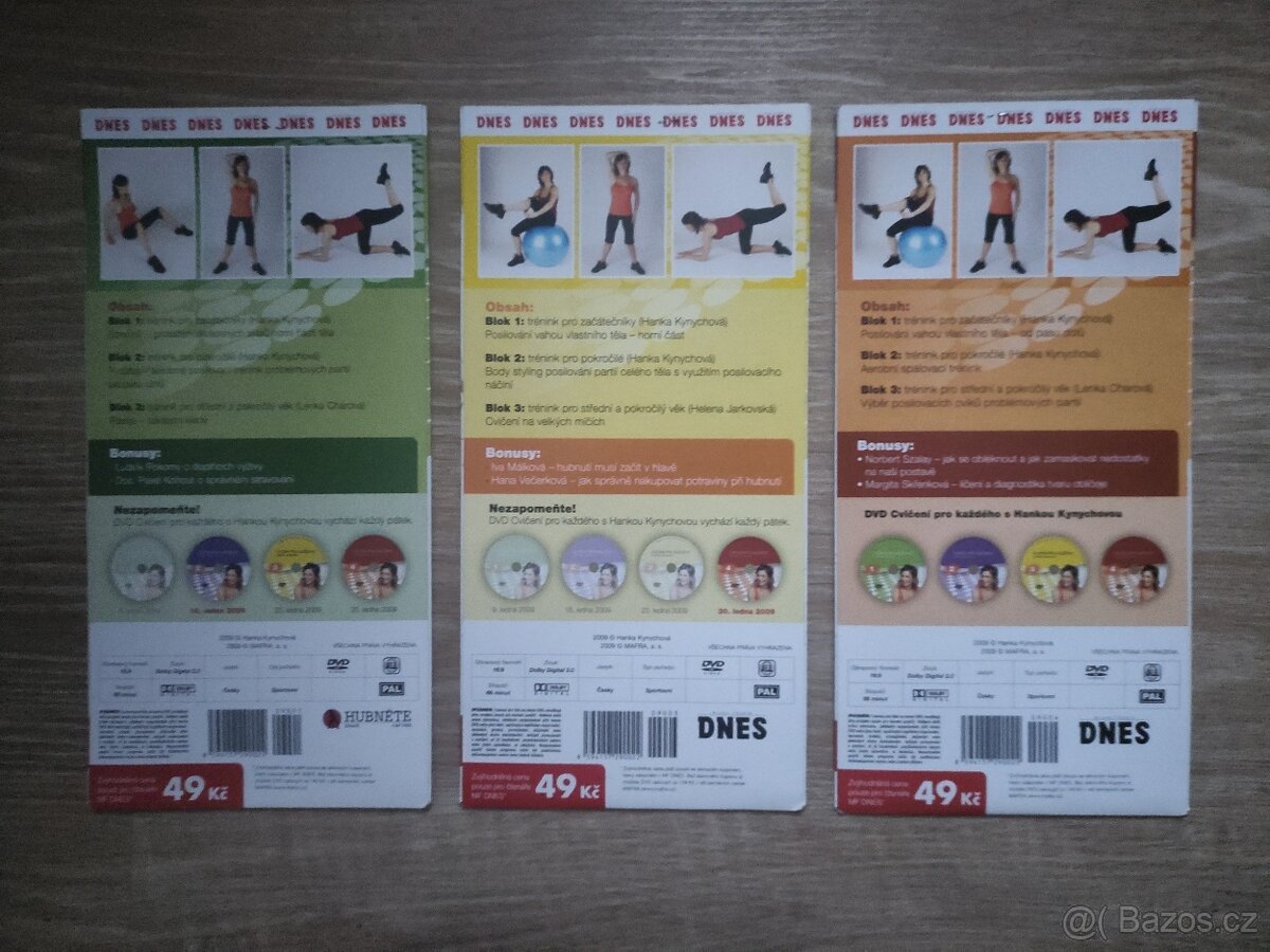 DVD Cvičení pro každého s Hankou Kynychovou - 2