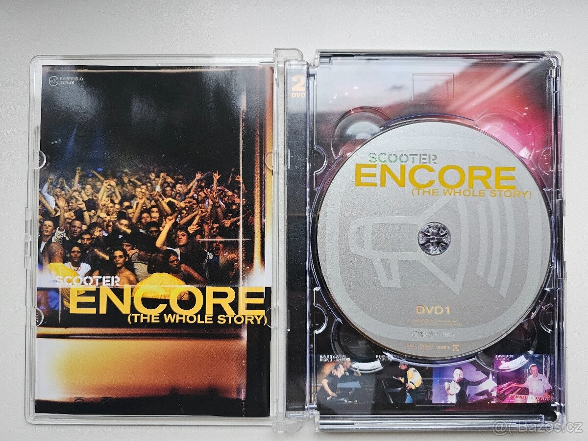 PRODÁM ORIGINÁL 2DVD SCOOTER - ENCORE (THE WHOLE STORY) - 2