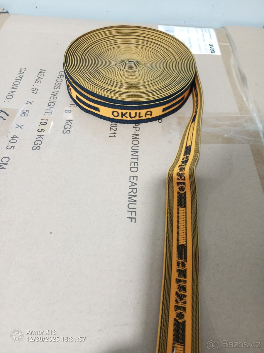 motocross maska Scott nebude.brýle.Okula gumový pásek - 2