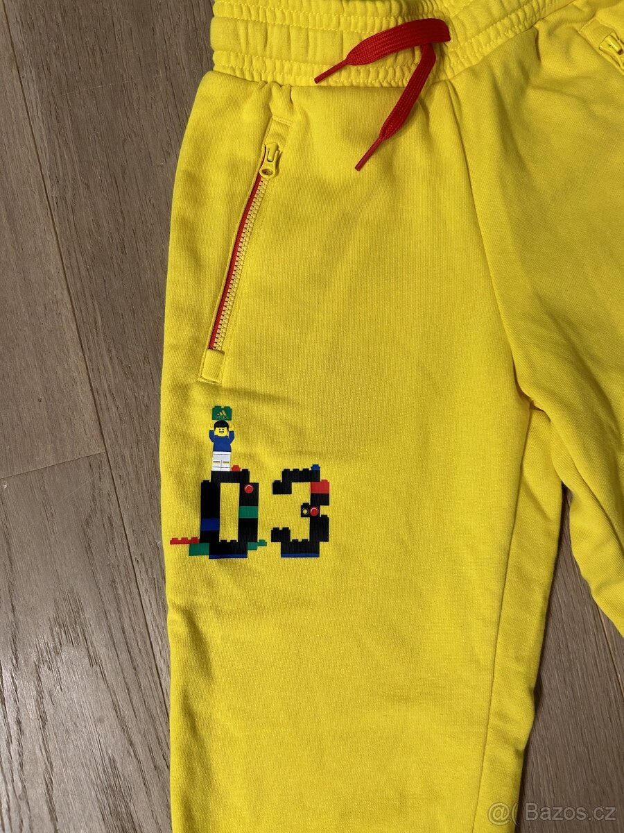 detske adidas lego teplaky vel.5-6y - 2