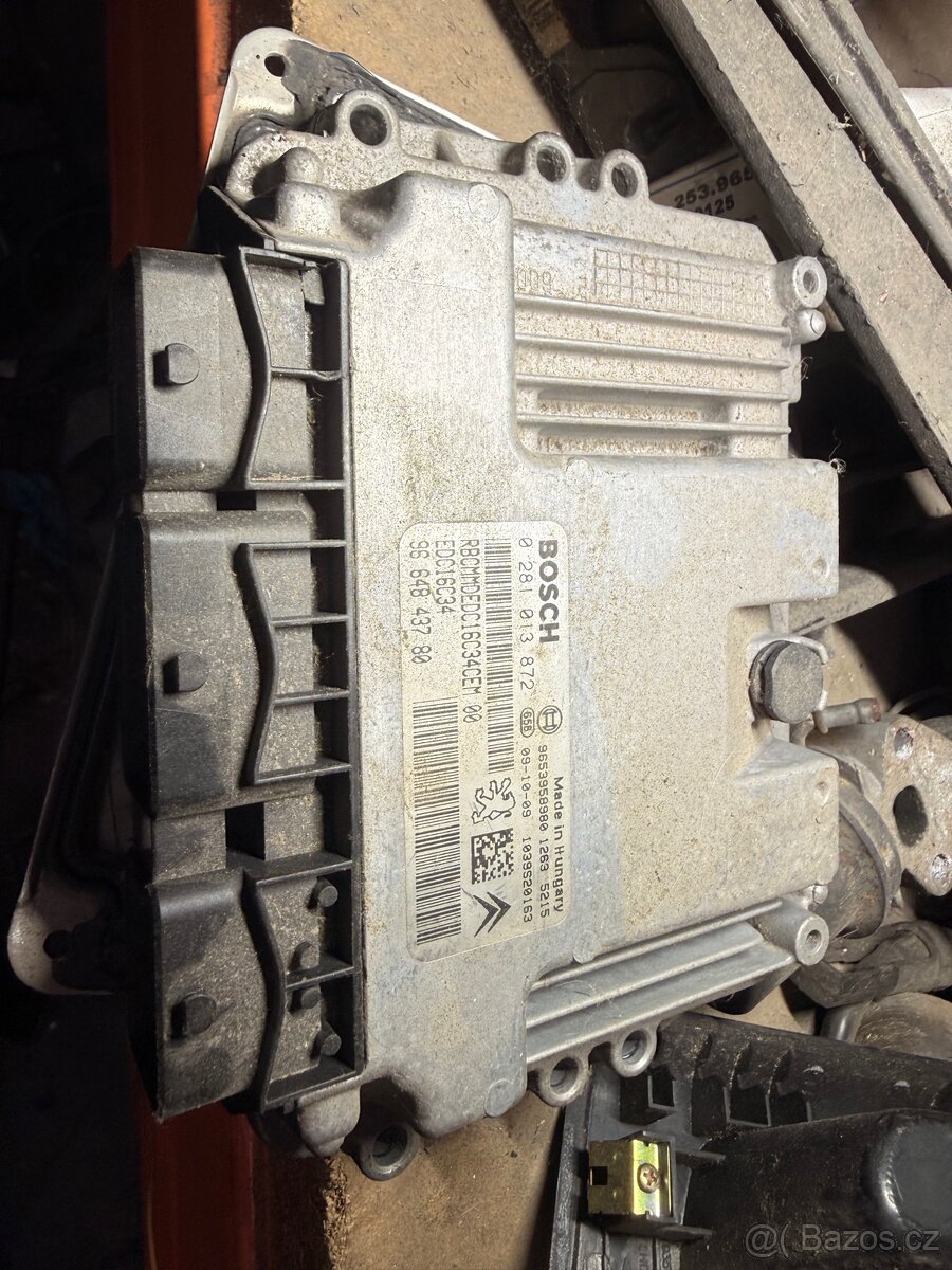 9664843780 ŘÍDÍCÍ JEDNOTKA 1.6 HDI - 2