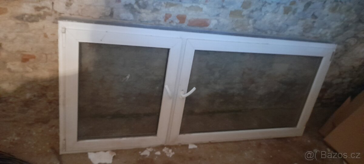 Plastové okno 225x97cm - 2