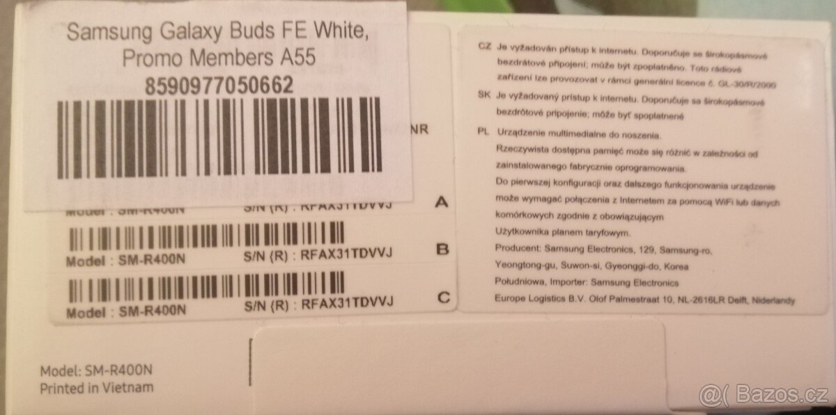 NOVÁ Samsung Galaxy FE White - 2