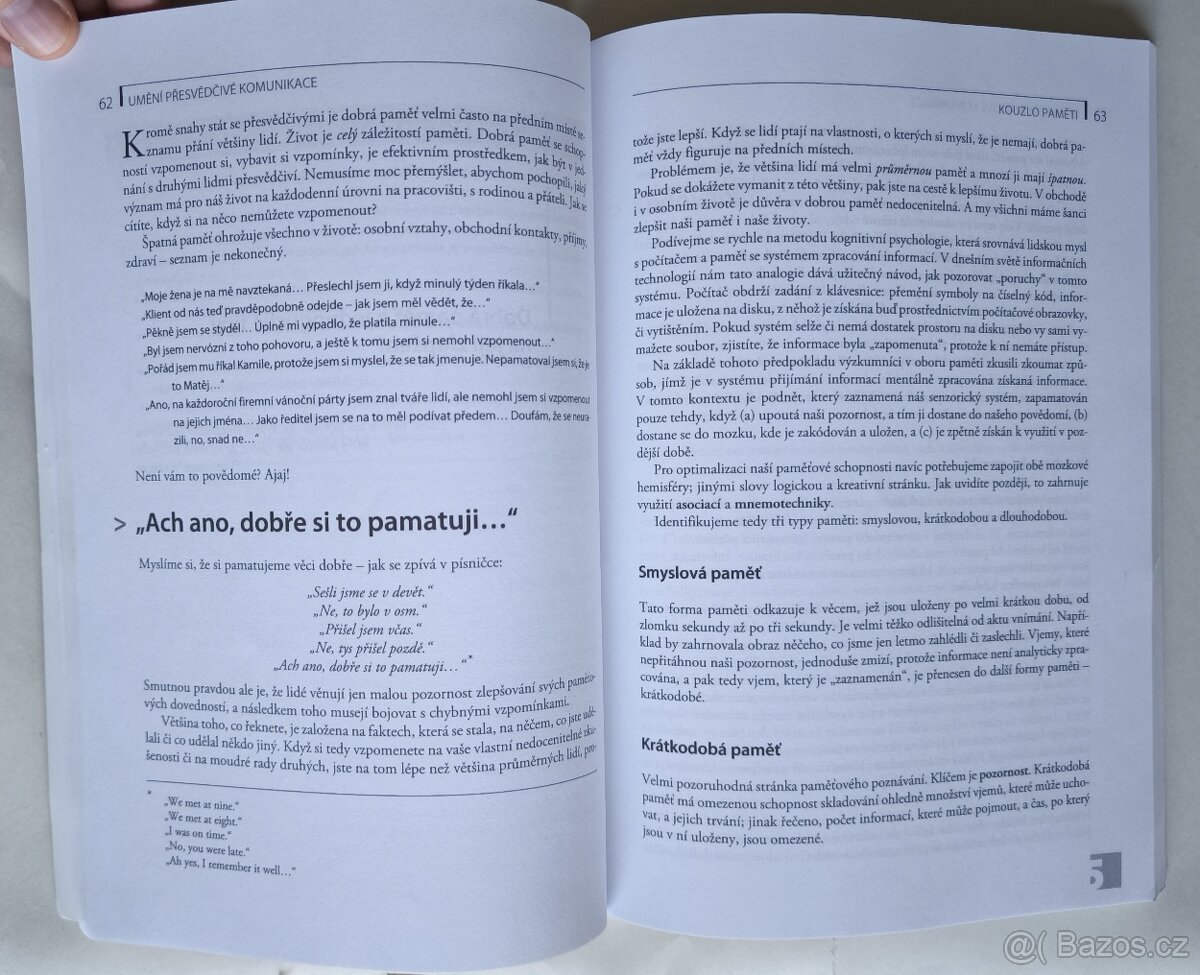 Umění přesvědčivé komunikace – James Borg - 2