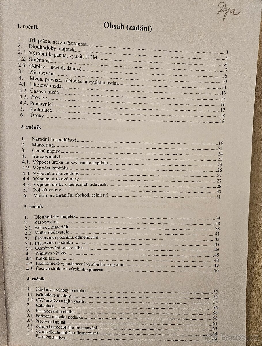 Sbírka příkladů z ekonomiky (Zadání a řešení) - 2