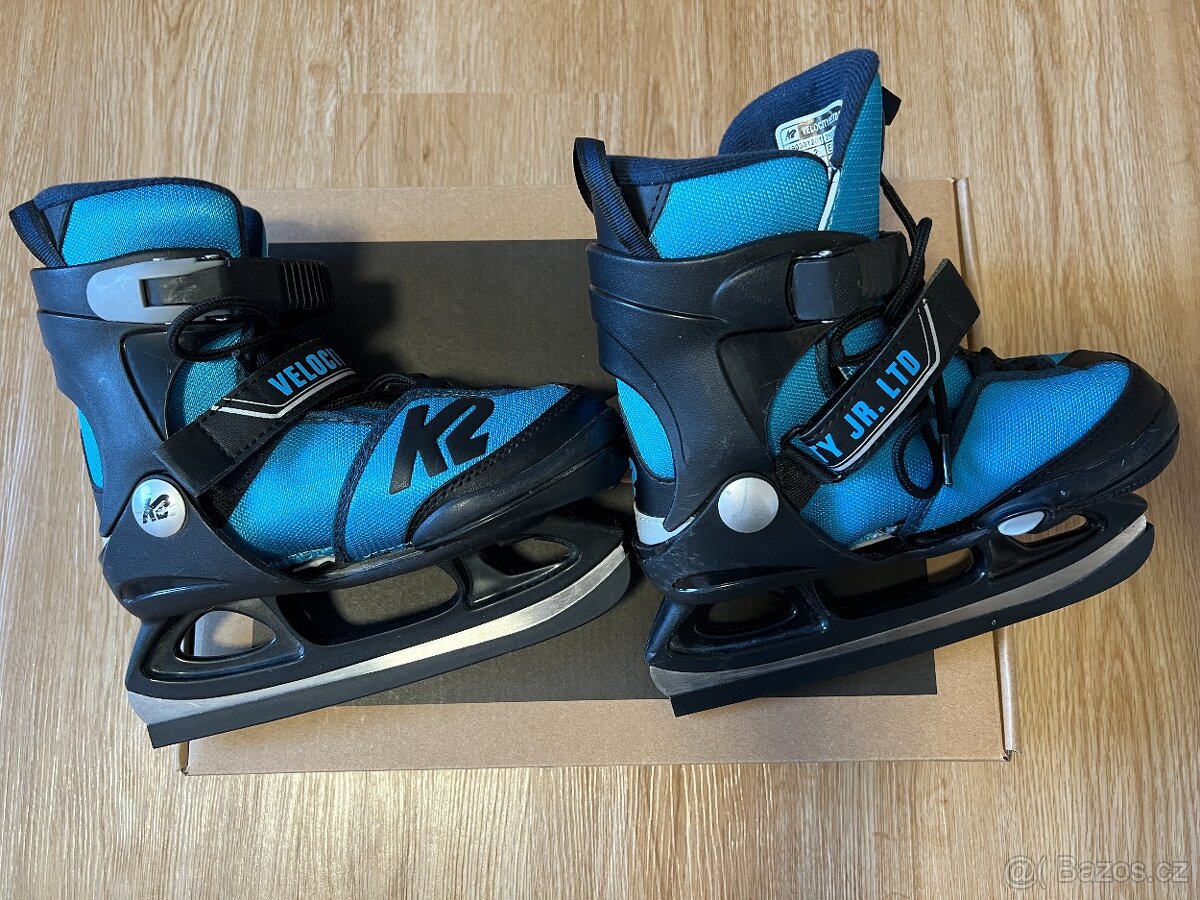 Lední dětské brusle - K2 Velocity ICE LTD B, velikost 29-34 - 2