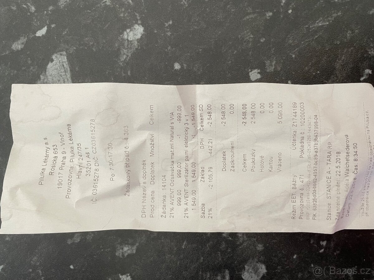 Sterilizátor Philips Avent - 2