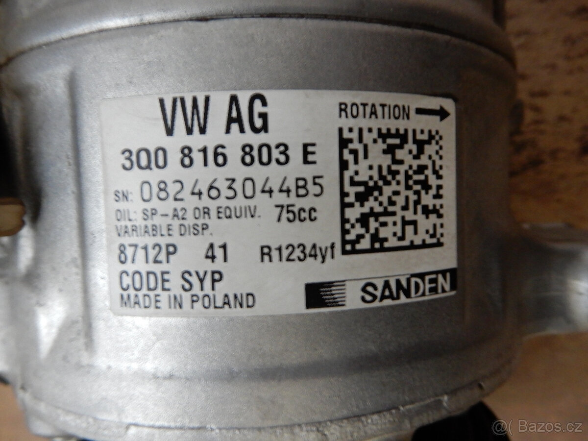 Klimakompresor 3Q0816803E - 2