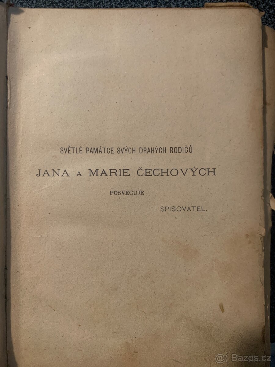 František Čech – Ujatý roub (1906) – staré vydání - 2