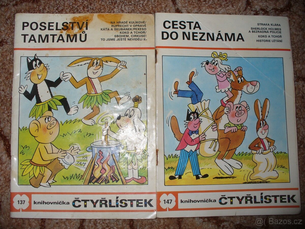časopisy čtyřlístek - 2
