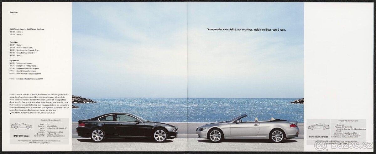 Katalog BMW 630i, 650i - E63, E64 - 2