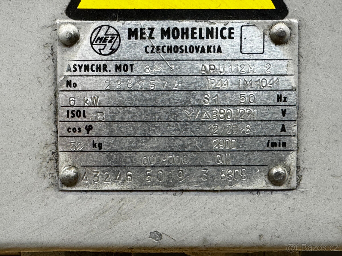 Motor SV 18 6kw - 2