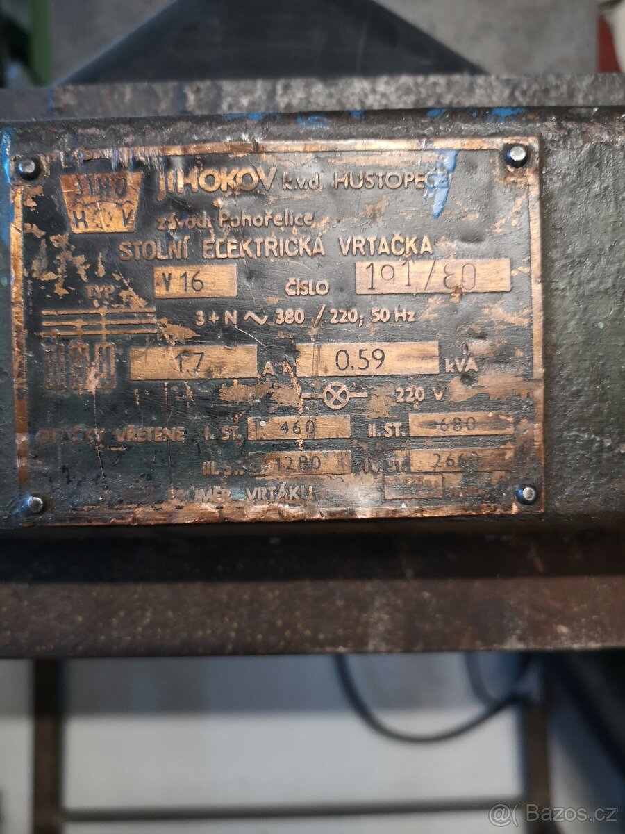 Stojanová vrtačka - 2