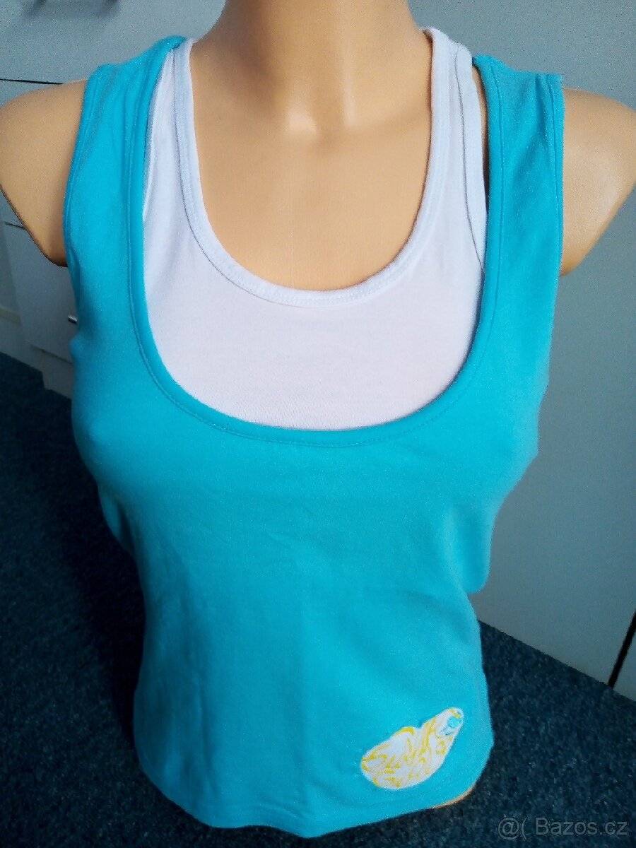 Tílko zn."GREEN TREES" vel."XL/XXL - 2