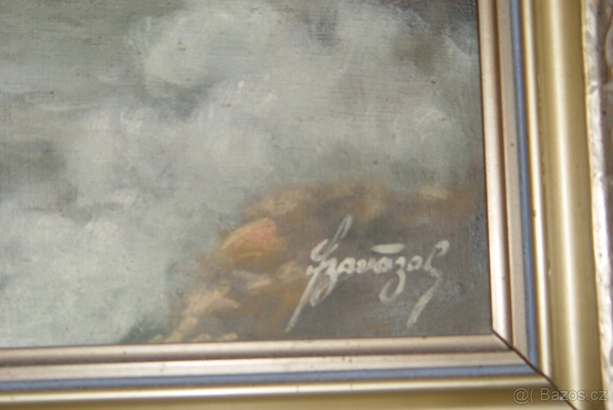 Velký obraz - Moře, František Zavázal - 2