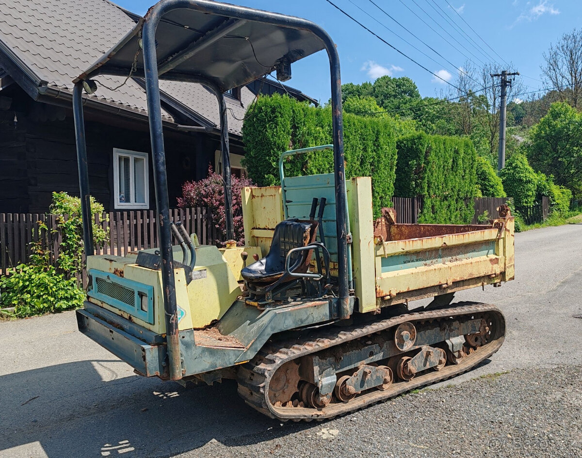 pásový dumper / dampr yanmar C30R, 178 000kč + DPH - 2