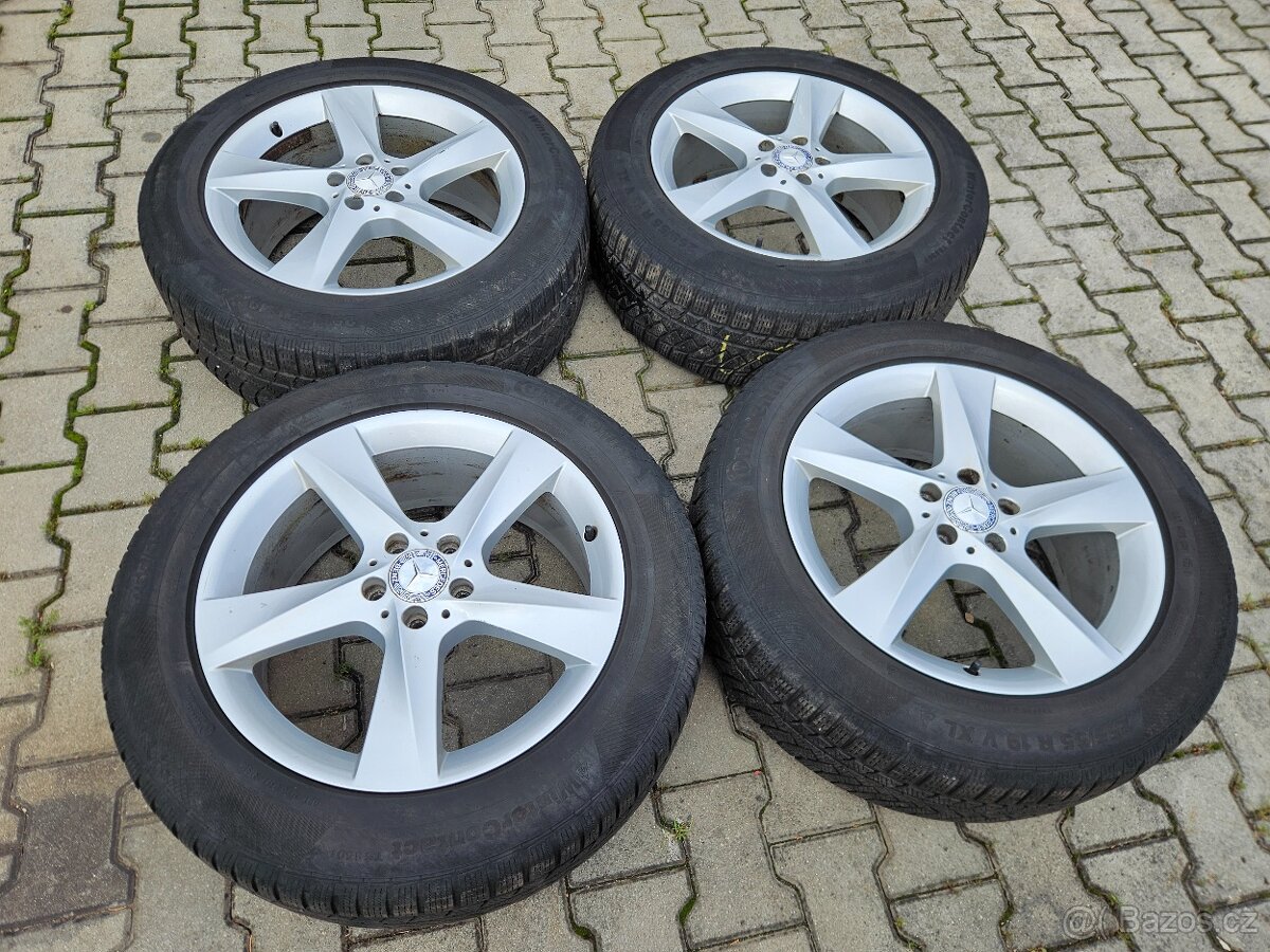 Originální Mercedes ML 5x112 Zimní 255/55/19 - 2