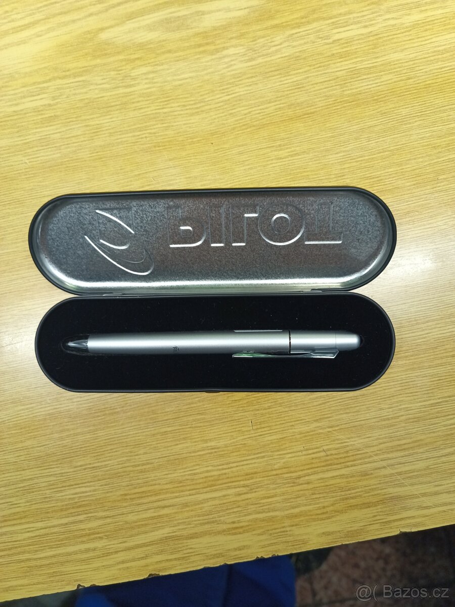 Roller Frixion LX stříbrný - 2