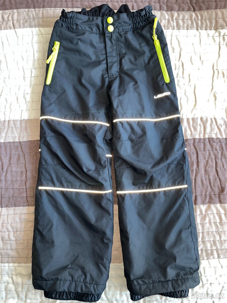 Lyžařské rostoucí dětské kalhoty Lewro v. 118-140 - 2