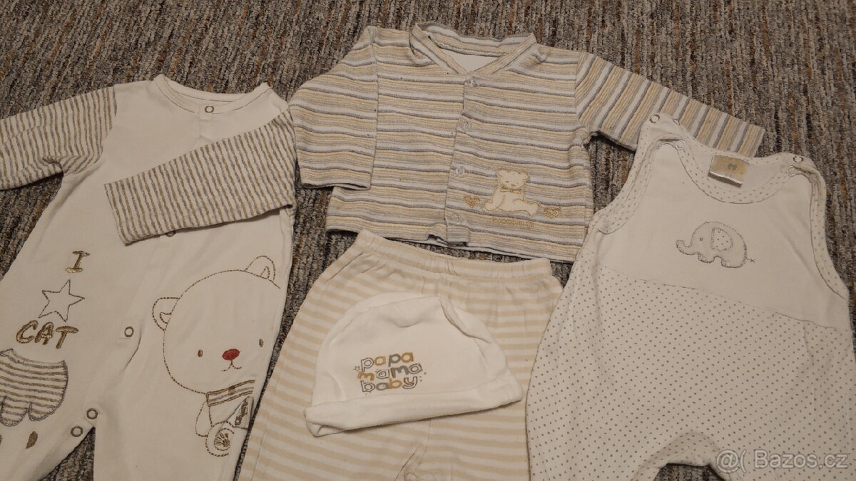Oblečení, 0-3 měs., cena za vše,12ks - 2