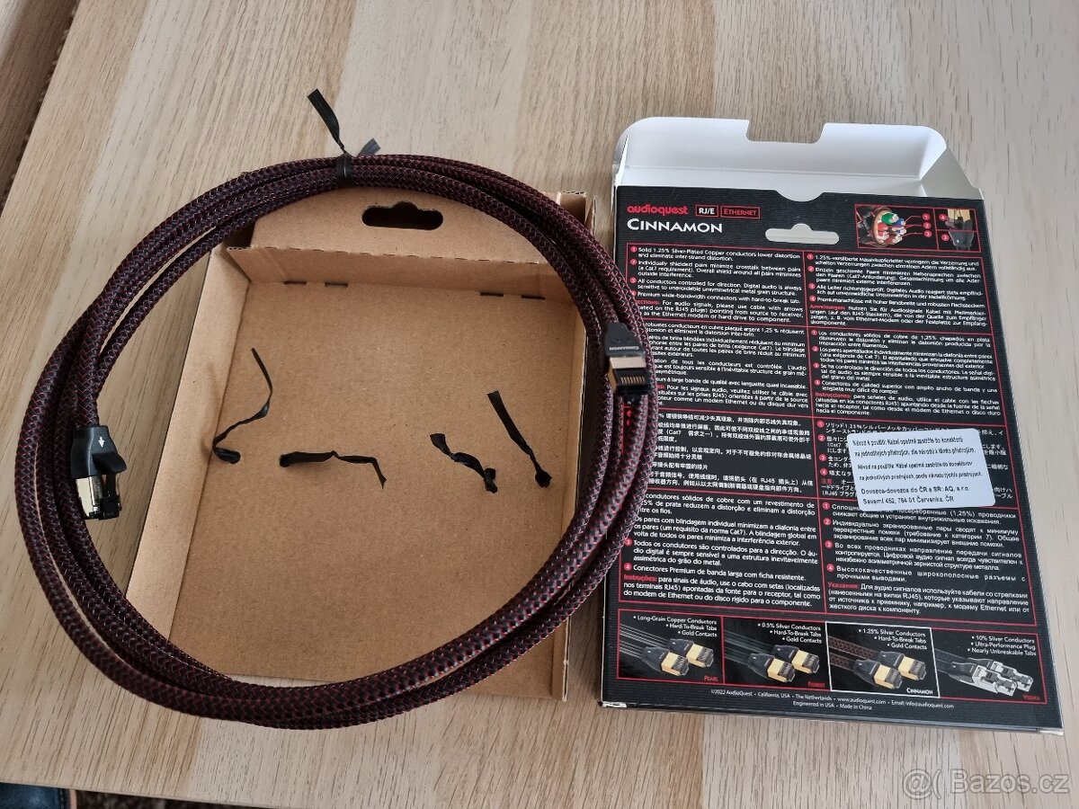 AudioQuest Cinnamon Ethernet RJ/E 3m CAT7 - 2