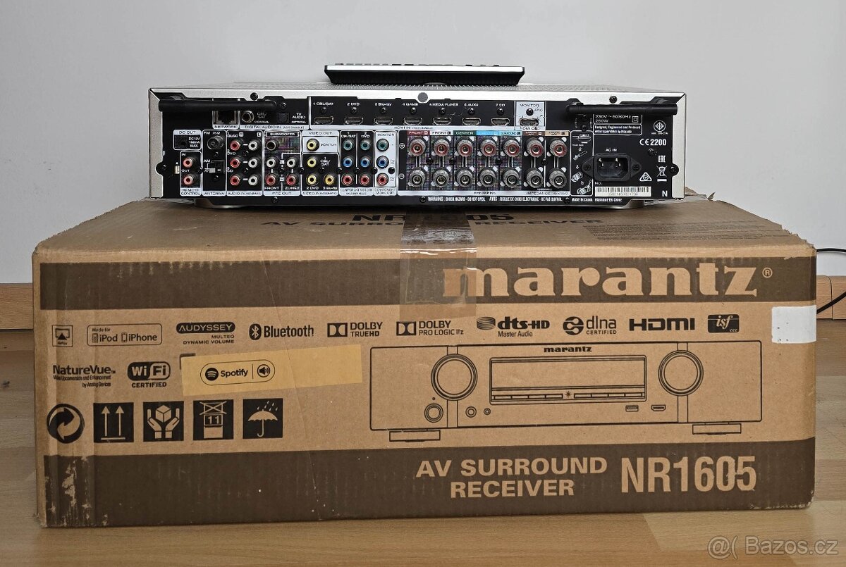 Marantz NR1605 /AirPlay Bluetooth Spotify Wi-Fi - 2