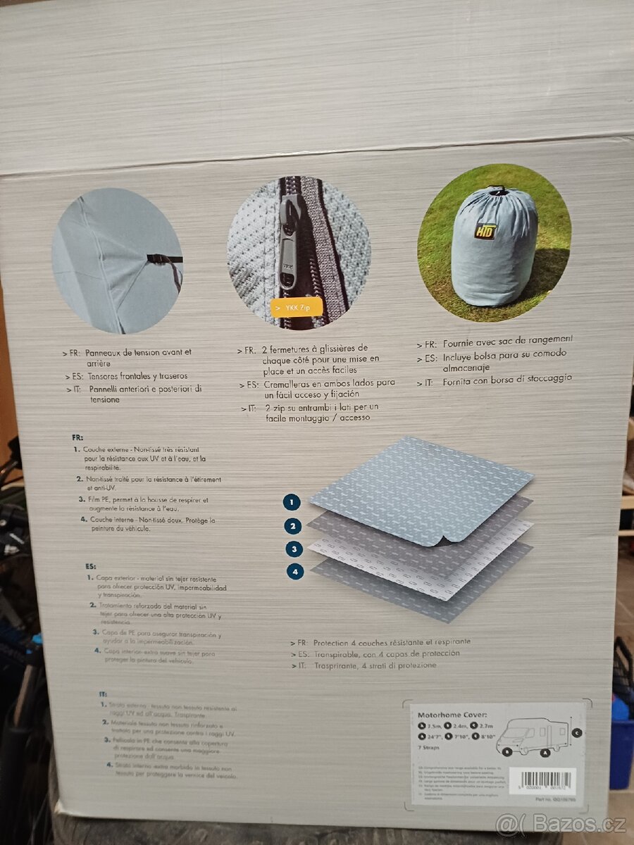 Krycí plachta na obytný vůz - 2