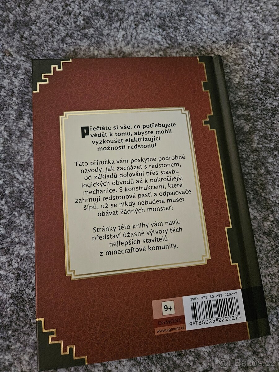 Minecraft knížka příručka redstone - 2