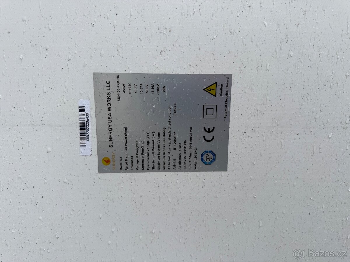 Fotovoltaické panely Sunergy - 2