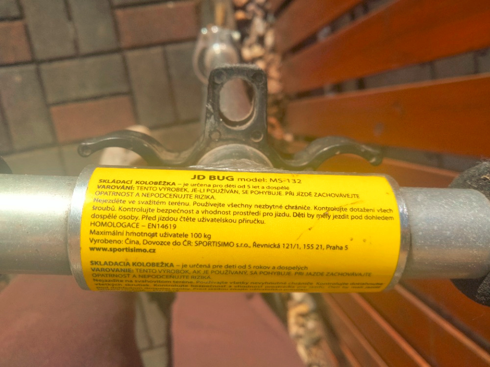 Skládací koloběžka - 2