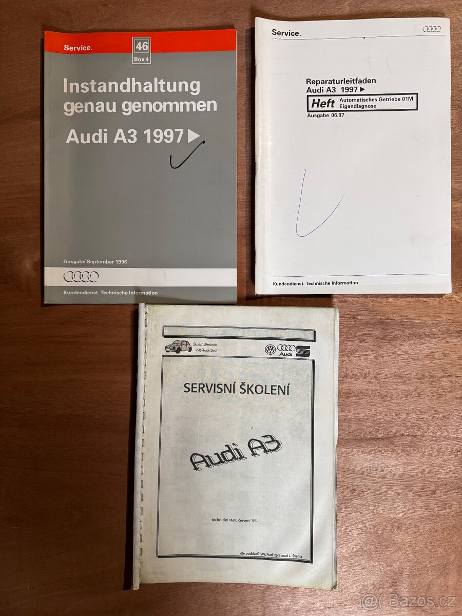 Audi a VW dílenské příručky - 2