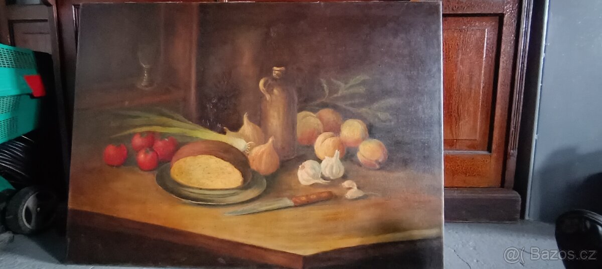 Prodám obraz, zátiší, olej - 2