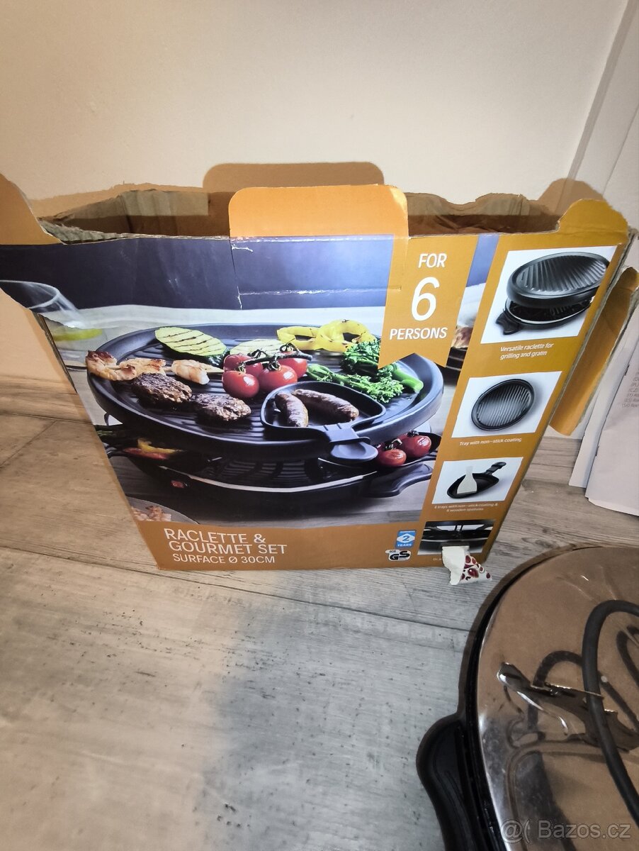 Raclette elektrický gril - 2