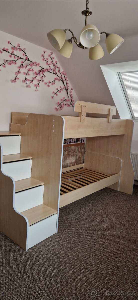 Patrové postele se schody - 2